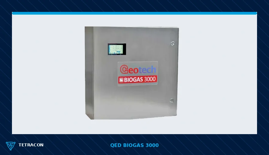QED BIOGAS 3000 ATEX fixed biogas analyzer