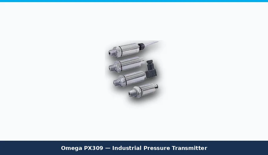 Omega PX309 pressure transmitter