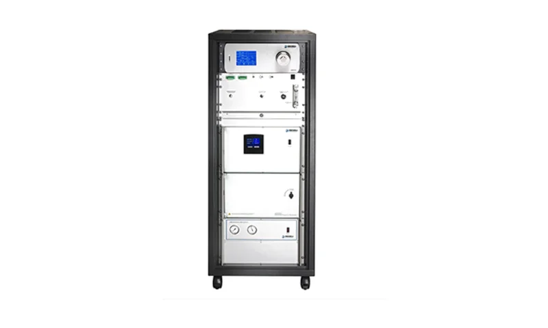 Michell DCS dew-point calibration system rack