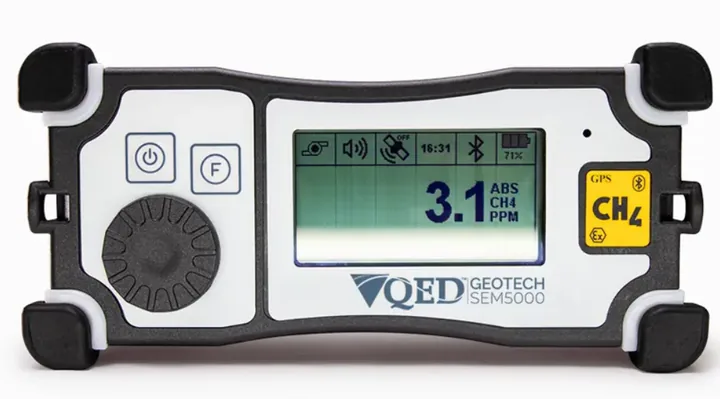 QED SEM5000 Portable Methane Detector