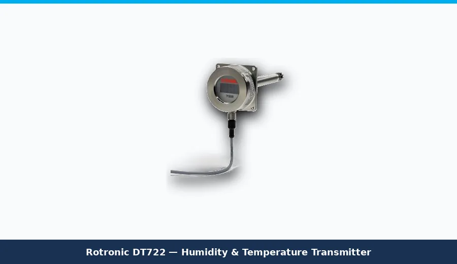 Rotronic DT722 humidity and temperature transmitter
