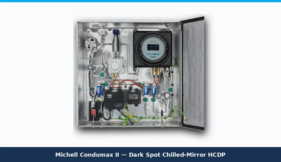 Michell Condumax II hydrocarbon dew-point analyzer