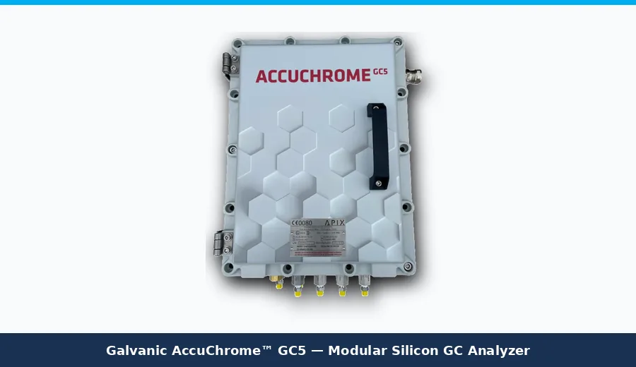 Galvanic AccuChrome GC5 Gas Chromatograph Analyzer