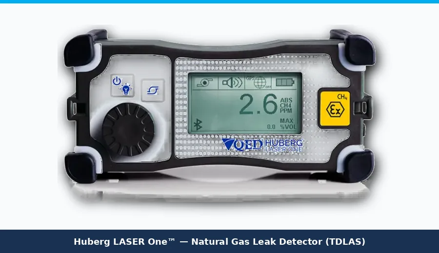Huberg LASER One Natural Gas Leak Detector TDLAS