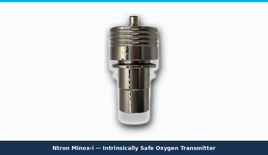 Ntron Minox-i Intrinsically Safe Oxygen Transmitter