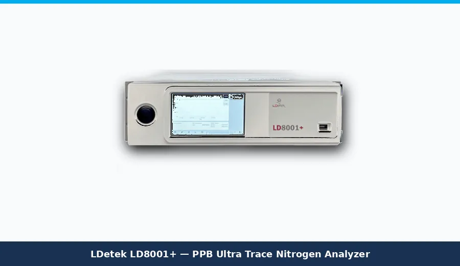 LDetek LD8001+ PPB Ultra Trace Nitrogen Analyzer