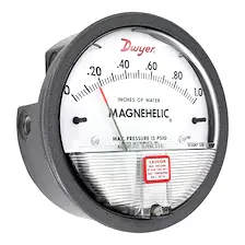 Magnehelic Series 2000-SP Differential Pressure Gage with Set Point Indicator