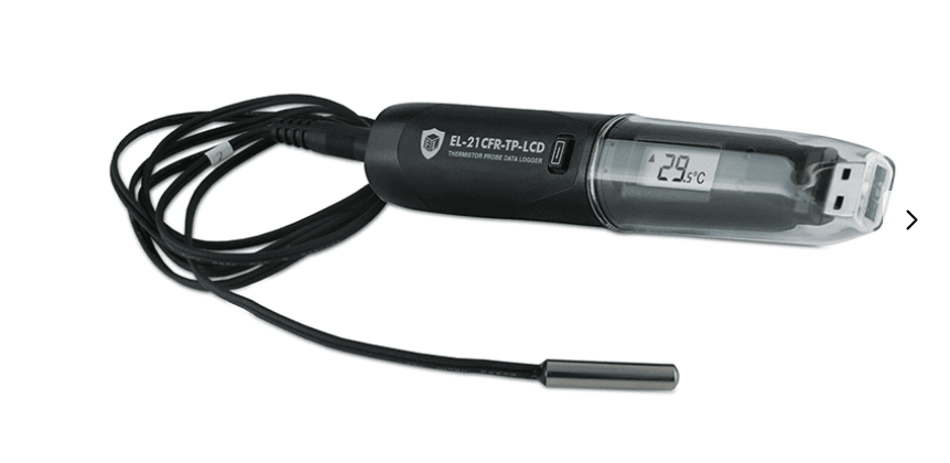 EL-21CFR-TP-LCD Thermistor Probe Data Logger