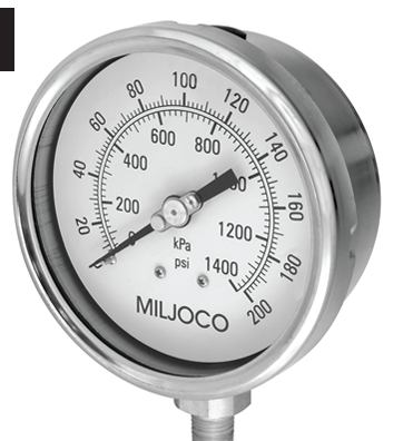 P4098LY Industrial Pressure Gauge