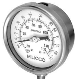 P4098LYSSA Ammonia Gauge