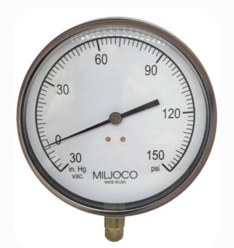 P4598L Contractor's Pressure Gauge