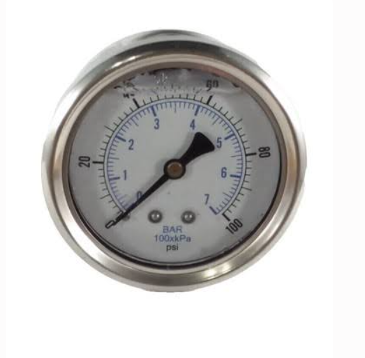 PLF1598 Glycerine-Filled Pressure Gauge